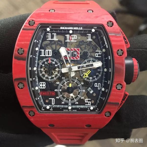 理查德米勒rm011第一代红魔tpt Quartz咄咄逼人自动反激计时码手表 知乎 