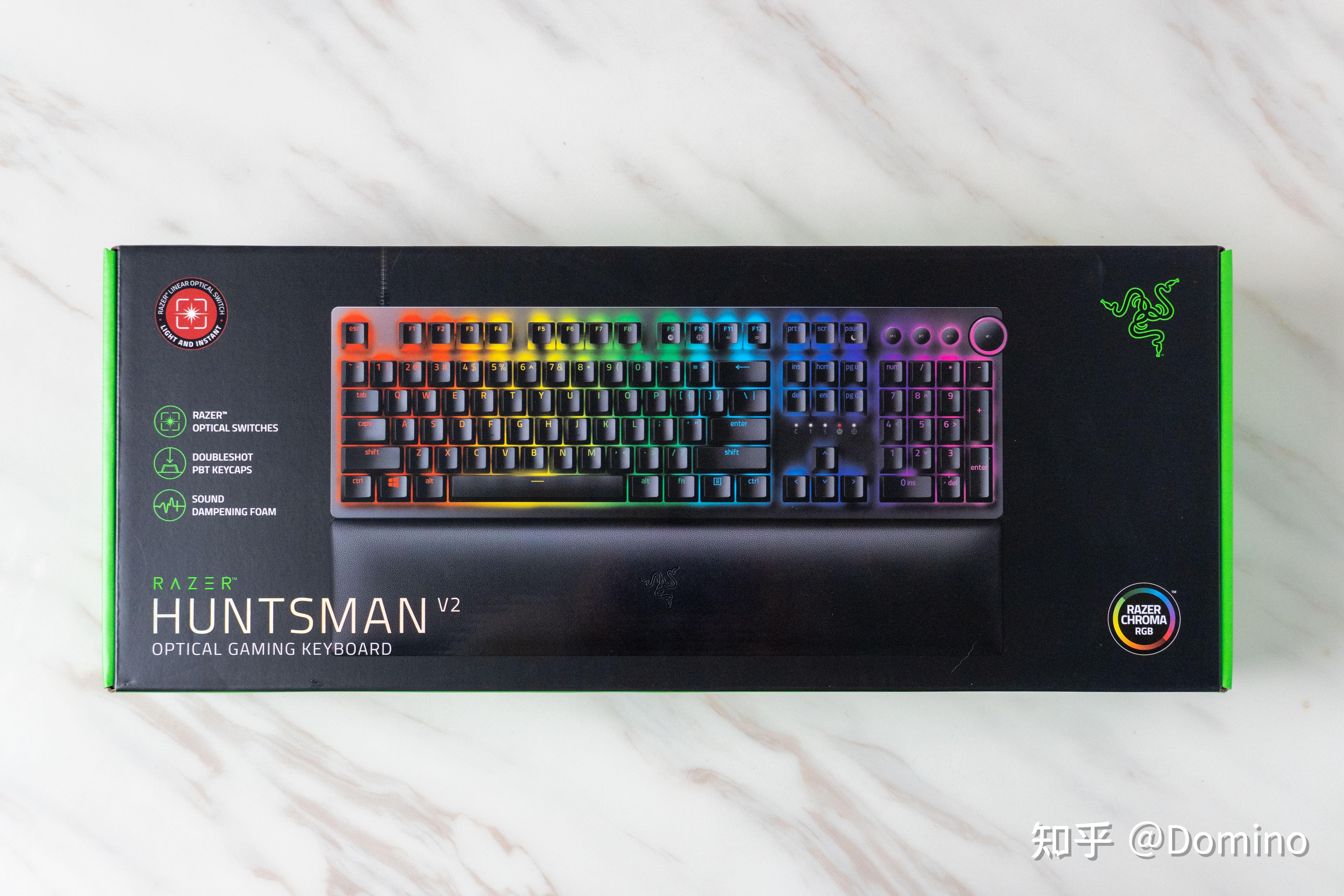 和我比,大部分的键盘都慢一拍——razer 雷蛇猎魂光蛛v2开箱使用测评