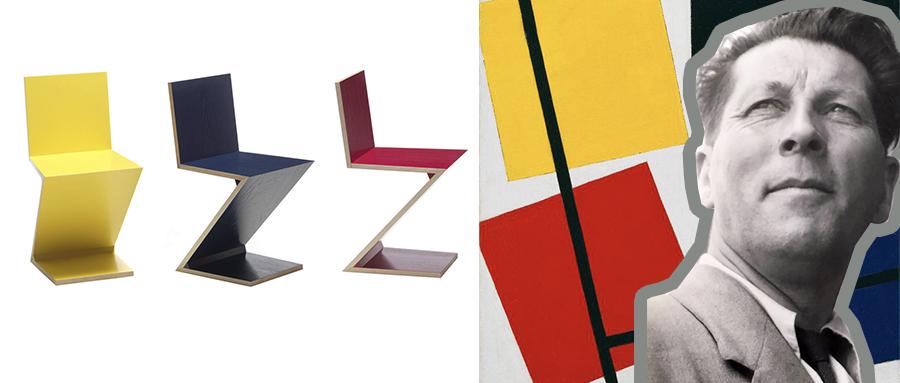 006里特维尔德zigzag椅