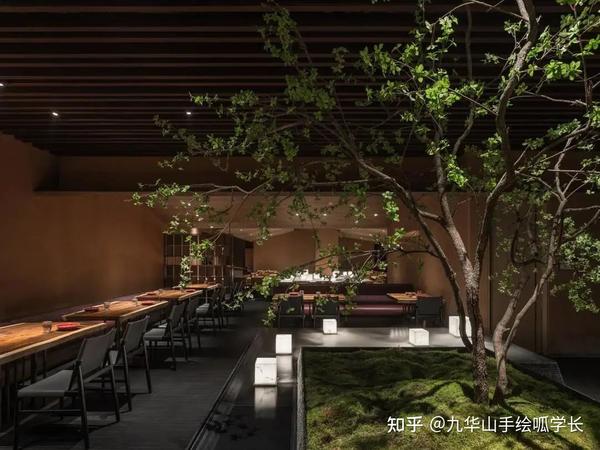室内设计考研手绘丨餐饮空间快题设计分析-主题餐厅 - 知乎