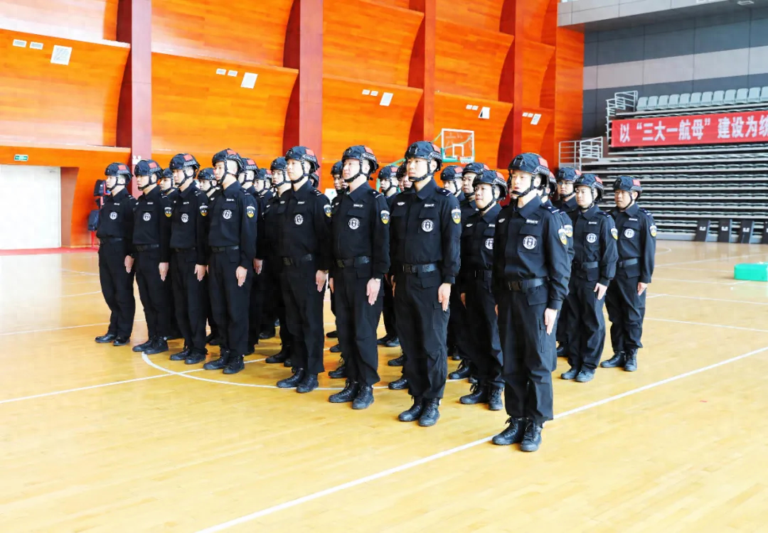 春暖花开 练兵正当时——黑龙江省垦区公安局牡丹江分局吹响春训"集结