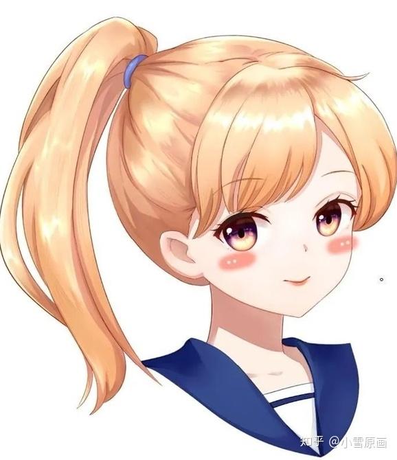 动漫女生绘画教程 三种画动漫女生腮红的方法,会用电脑就可以!