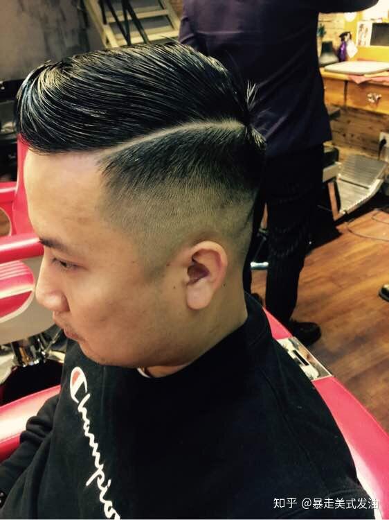复古油头背头造型2020年本店主推