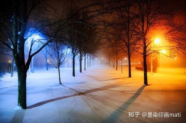 当雪景遇见夜色 夜晚雪景的6个拍摄技巧 把下雪天玩出新创意 知乎