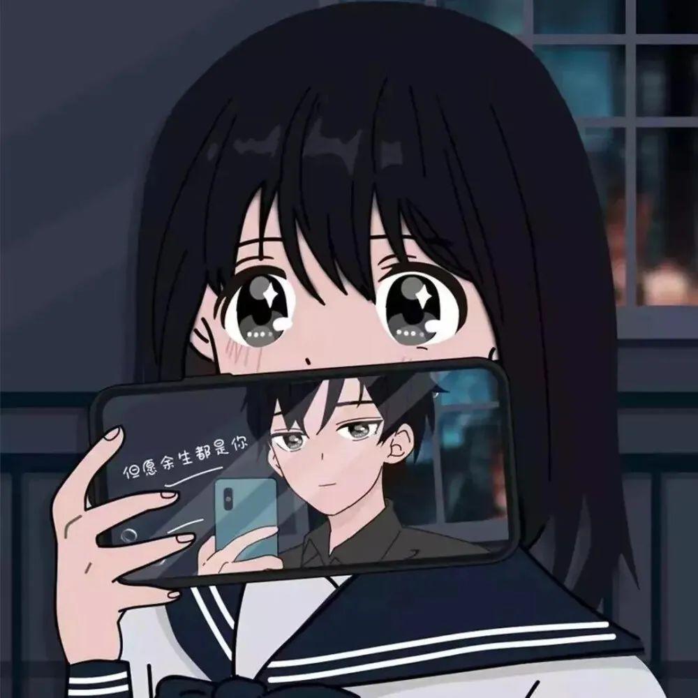 情侣头像愿所有快乐无需假装