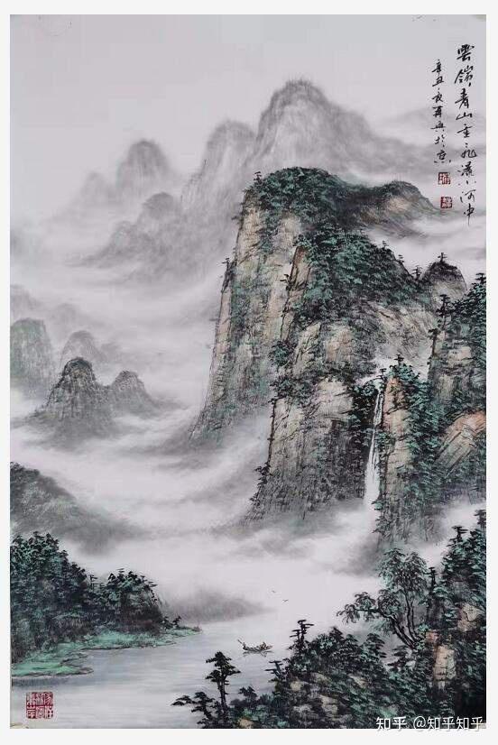 李再兴寄情山水画家