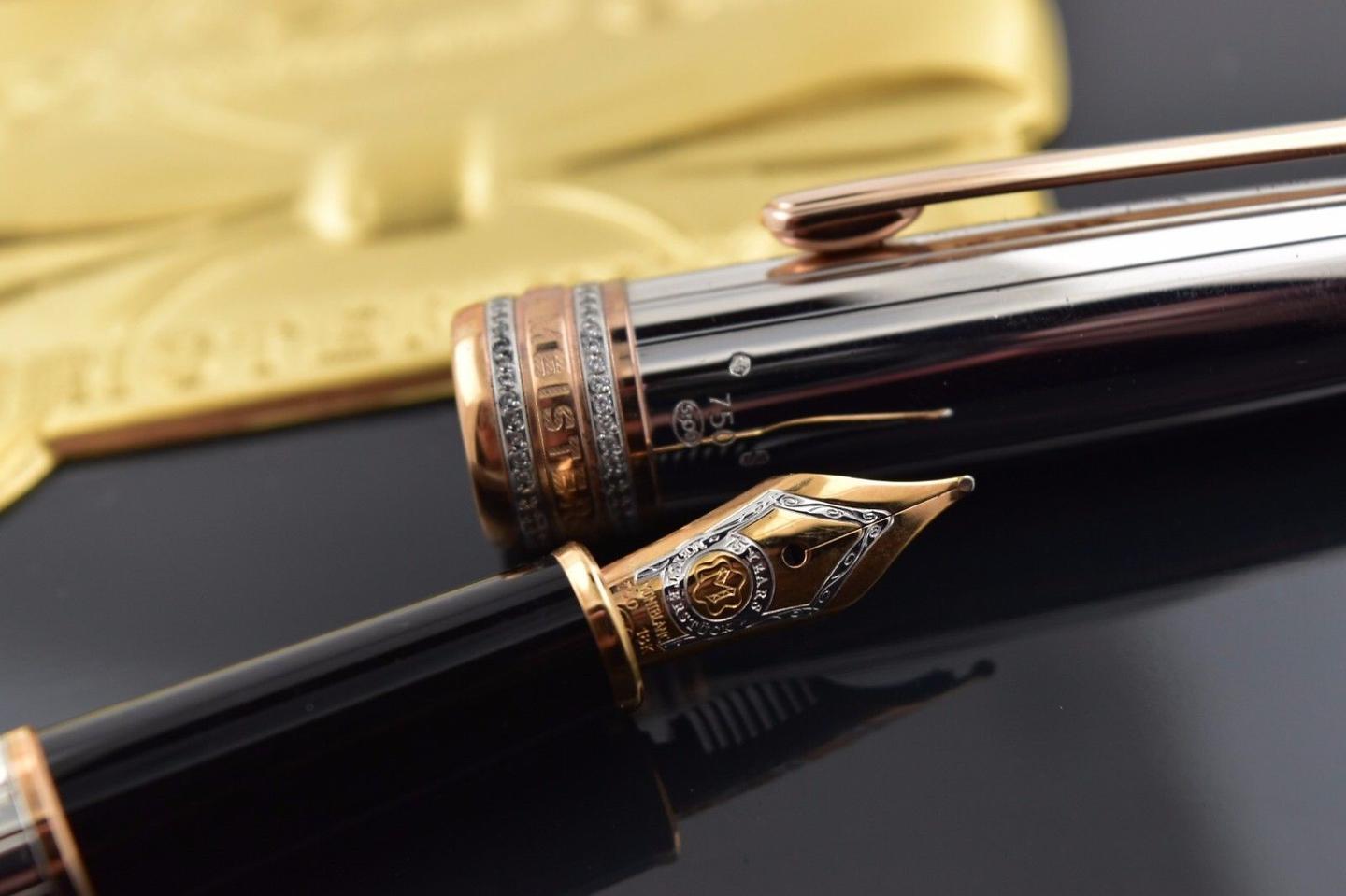 万宝龙最用心的周年纪念75周年纪念系列钢笔