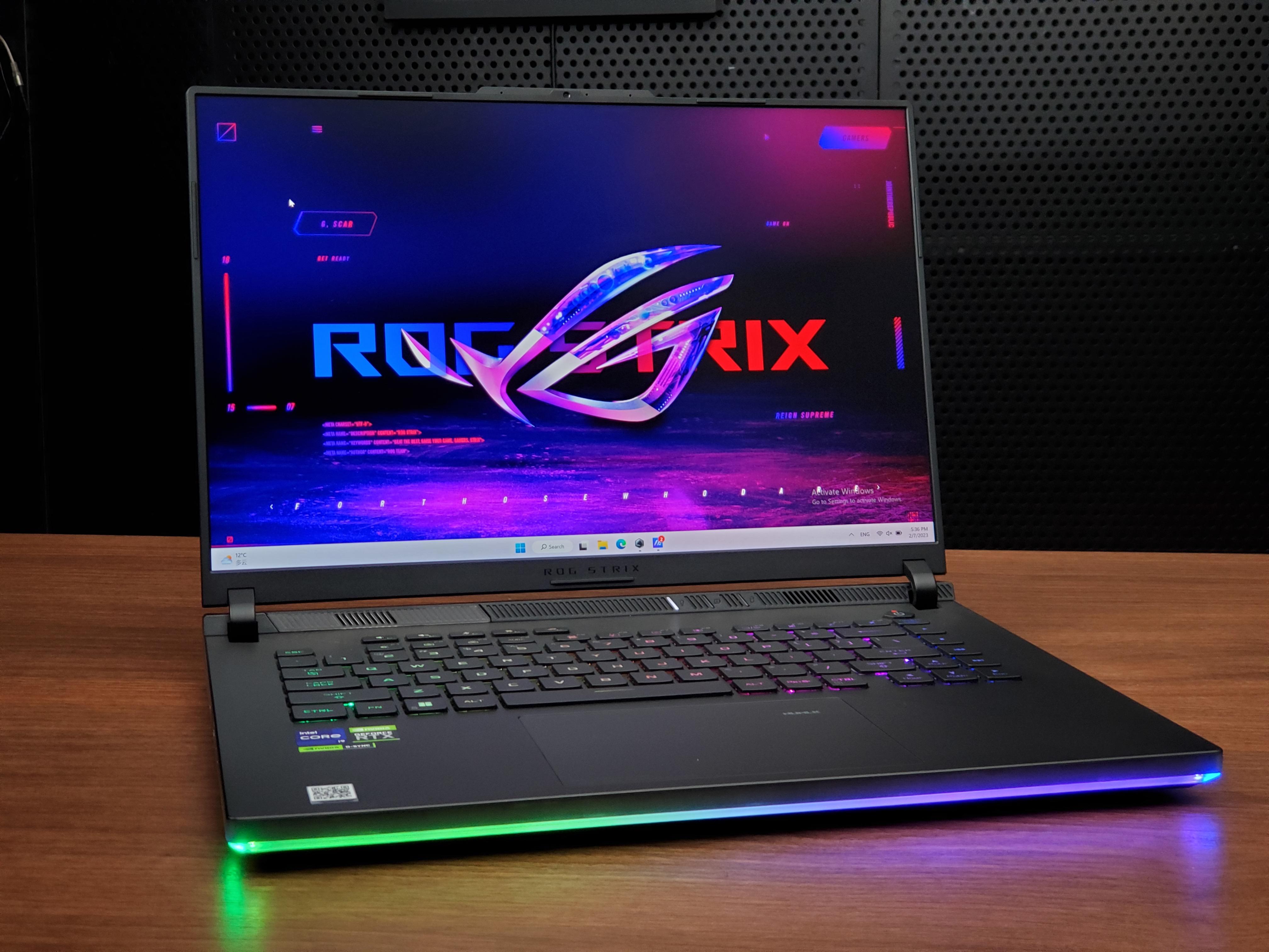 超值次旗舰游戏本——rog枪神7超竞版(4080)评测 - 知乎