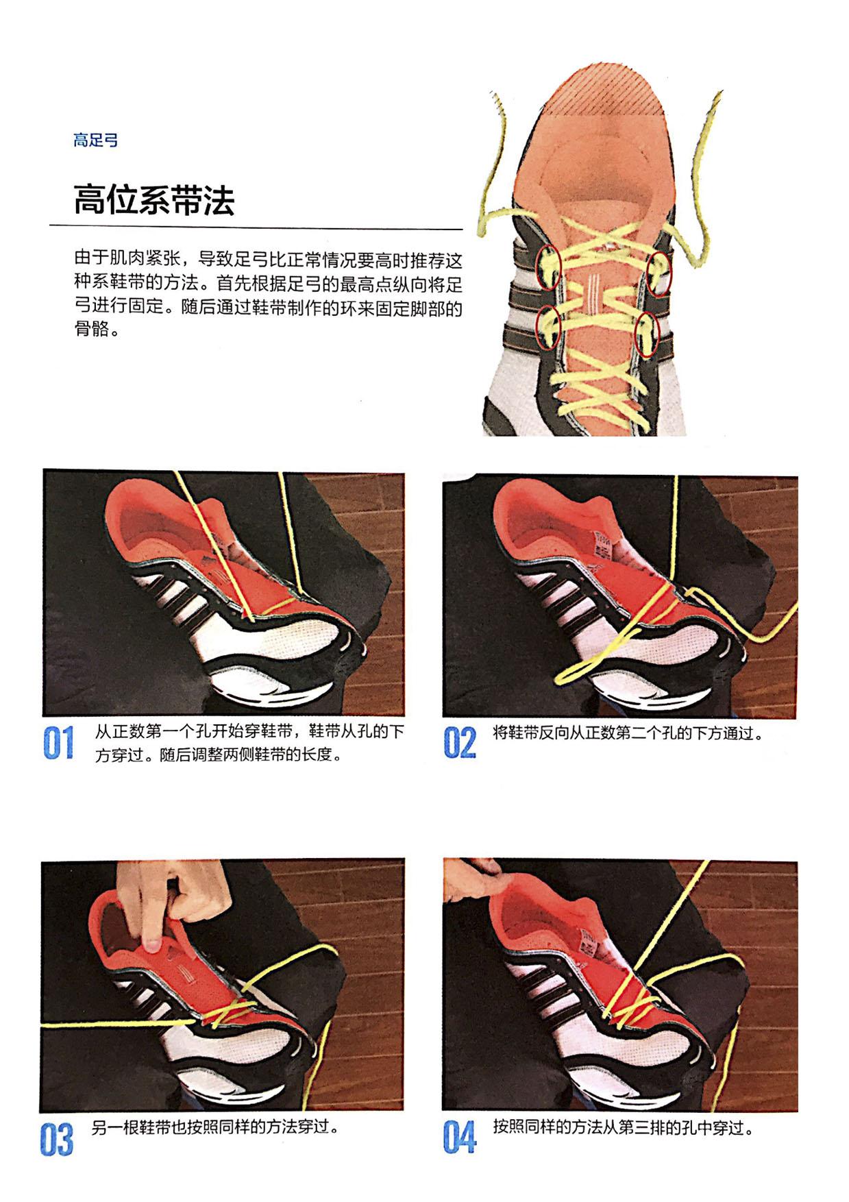 简易系鞋带方法图解图片