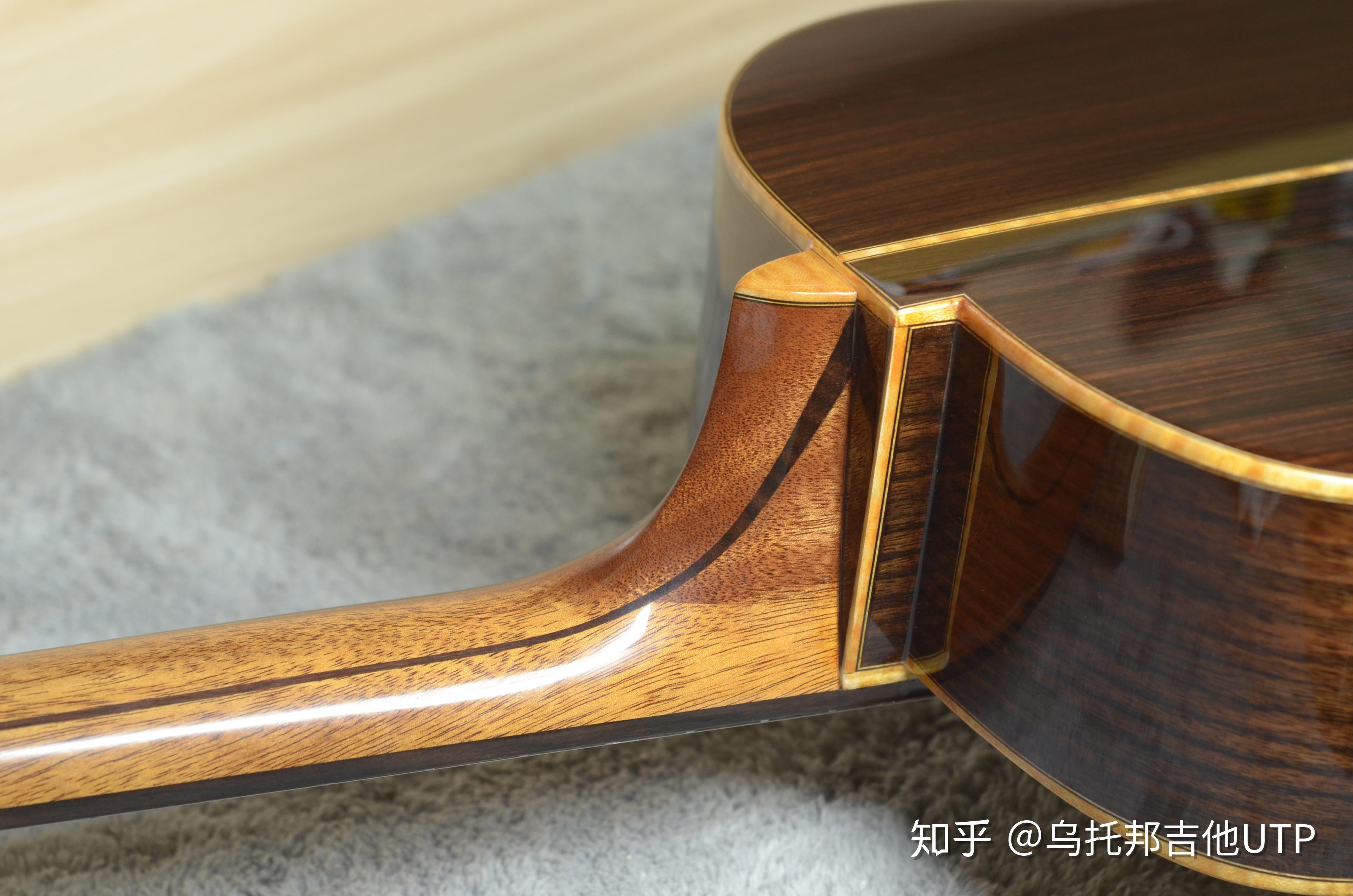 民谣吉他拼接琴颈中的乌托邦式五拼