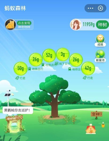 蚂蚁森林相信每个人都不陌生,支付宝借助与中国北京环境交易所(cbeex
