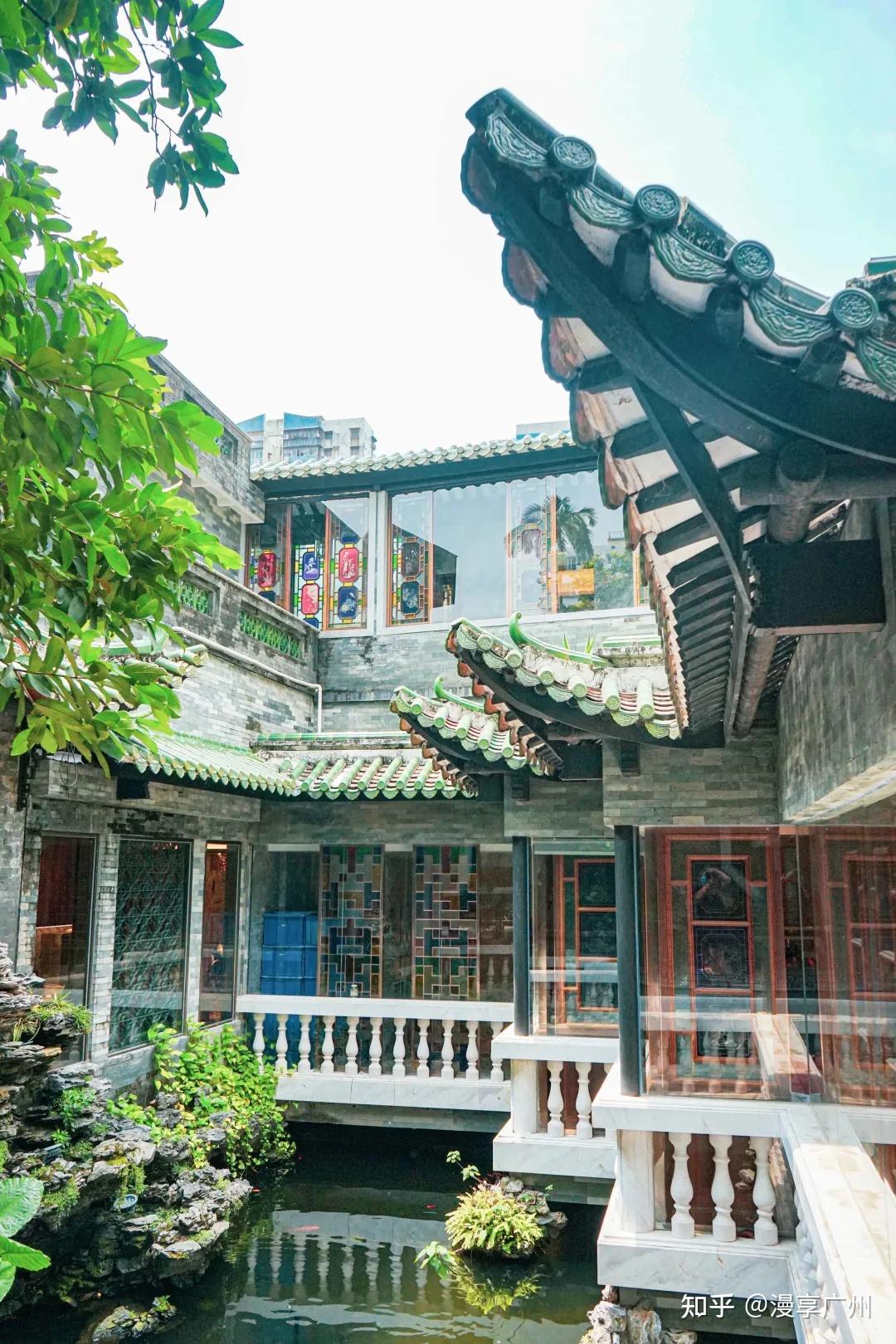 打卡广州三大园林酒家款待你的双眼承包你的三餐