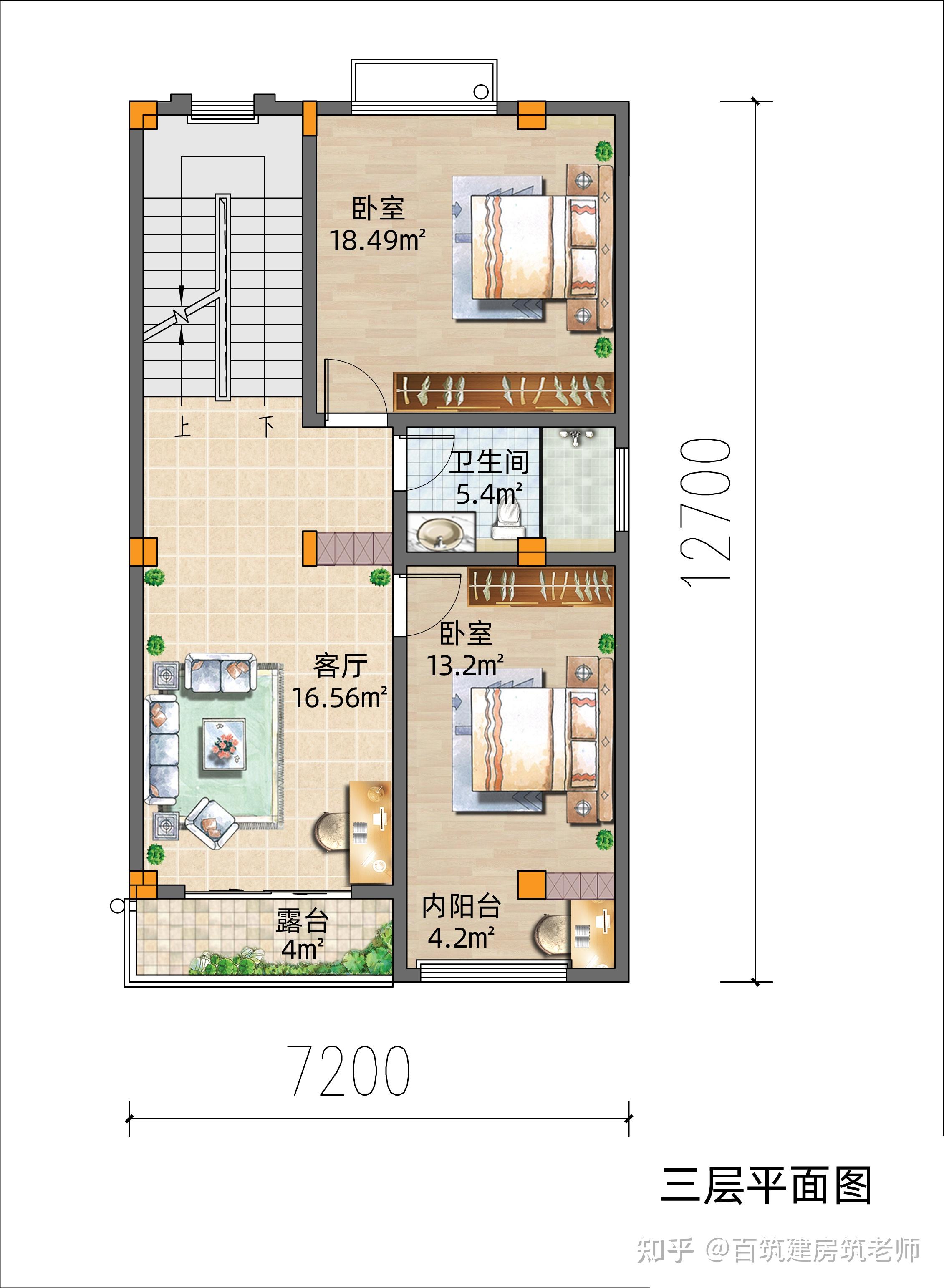 小面积别墅户型图大全图片