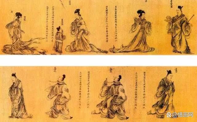 中国古典名家精品——顾恺之 列女图(局部)赏析 - 知乎