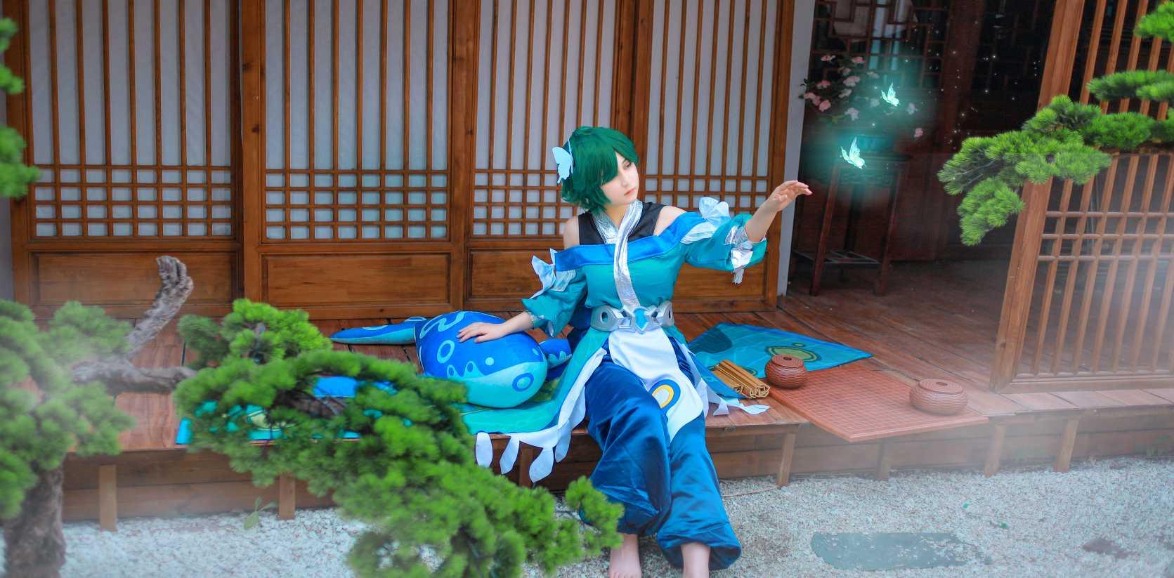 王者荣耀庄周cosplay