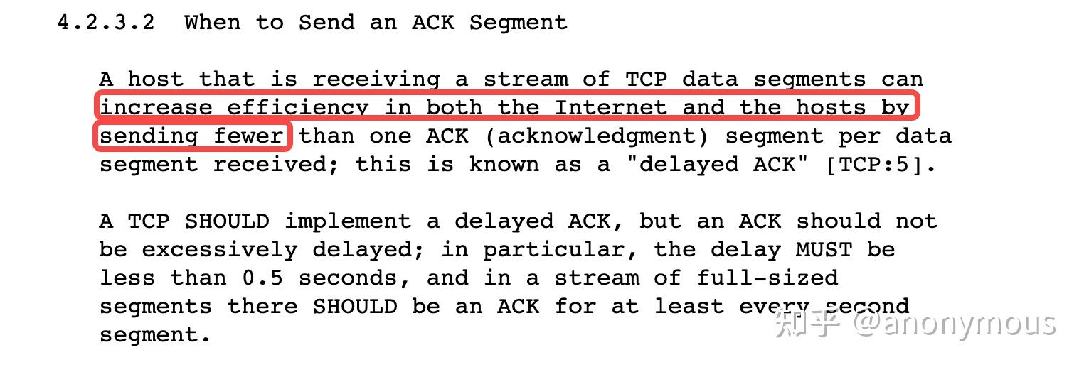  tcp delay ack rto rack 