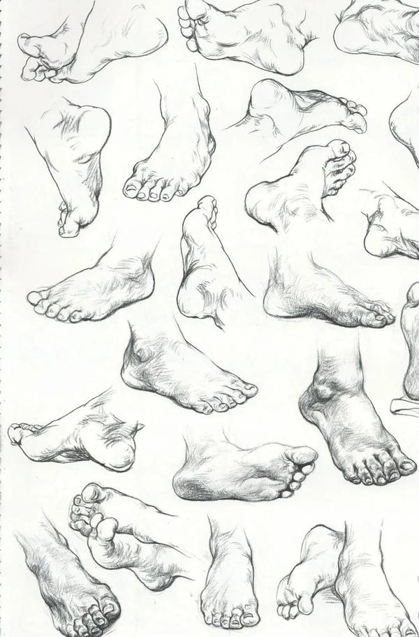 速写手 脚的细节刻画还是老大难 超详细步骤分解带你武装到手指 知乎 速写手 脚的细节刻画还是老大难 超详细步骤分解带你武装到手指 知乎