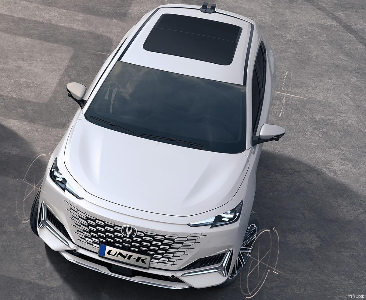 国产又一重量级suv长安unik官图发布外观科幻前卫