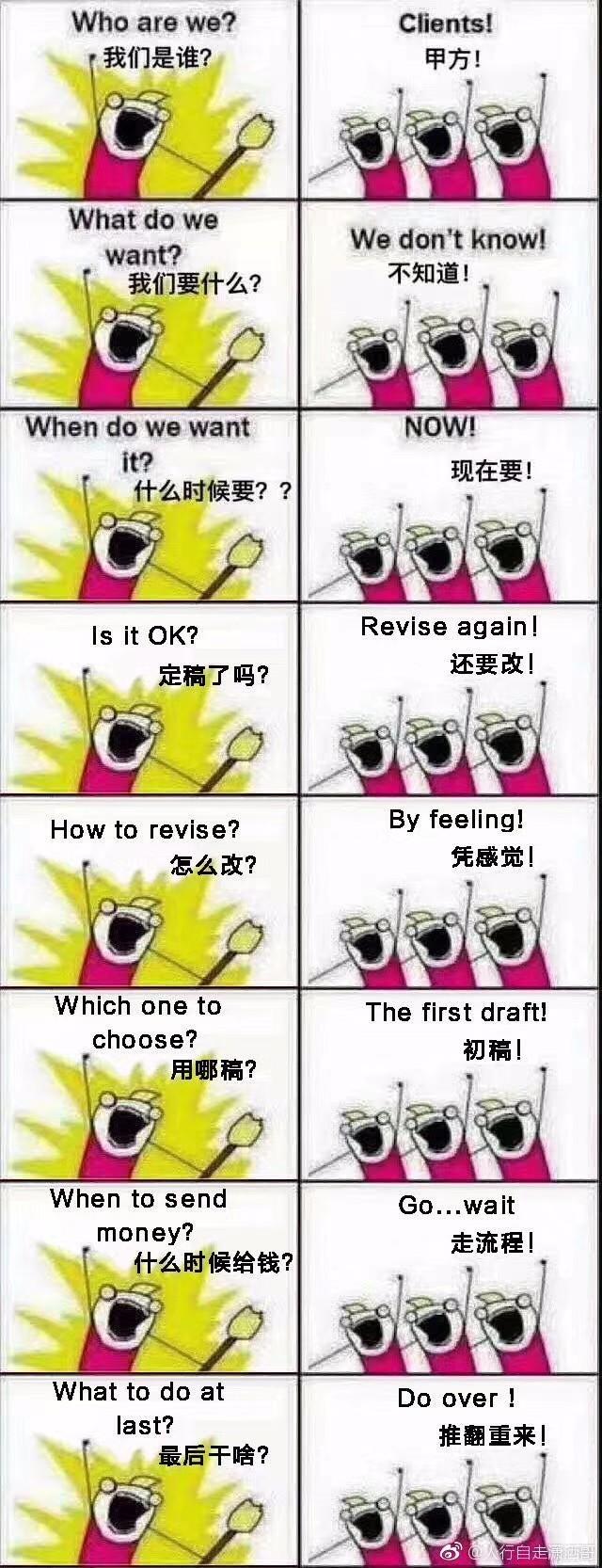 我是甲方漫画公务员版