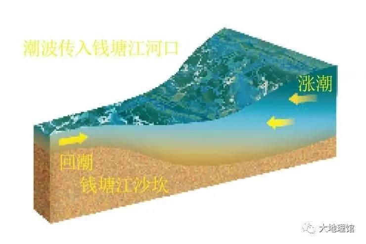 经过多年研究发现:秘密就在杭州湾底部,从湾口到乍浦,河底平坦,水深约