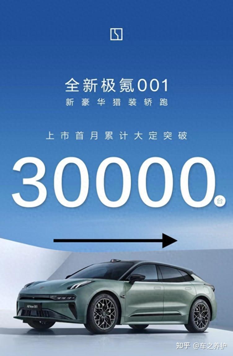 大定订单破30000台,增配不加价?全新极氪001为何能火? - 知乎