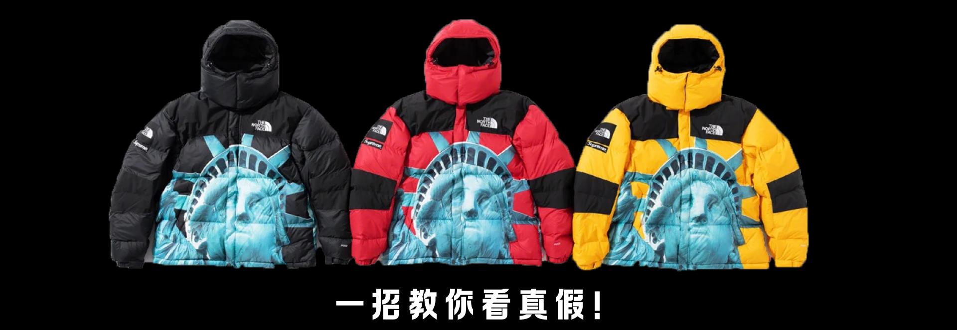 Supreme X The North Face 自由女神羽绒服真假如何鉴定 知乎