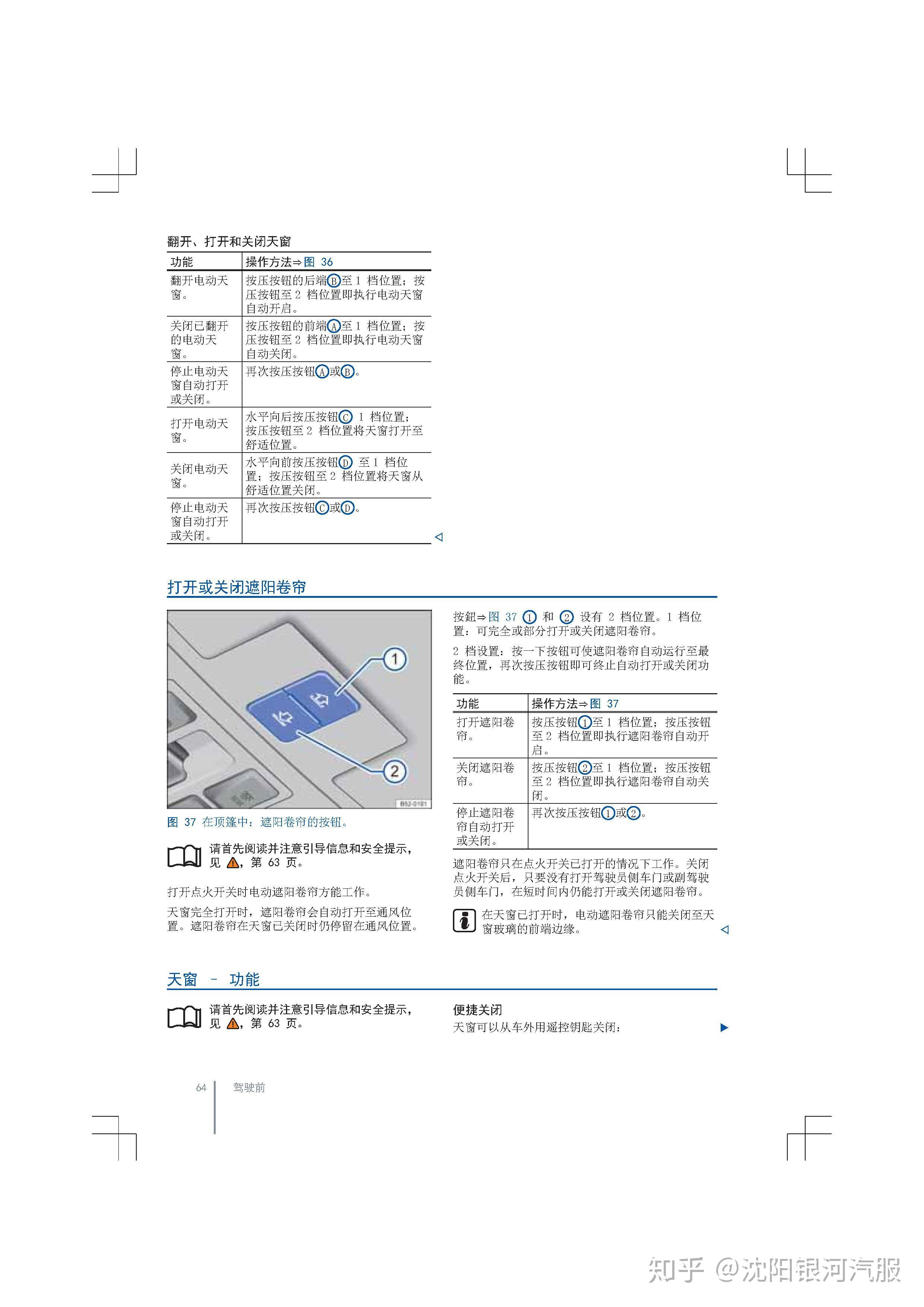 大众途安说明书图解图片