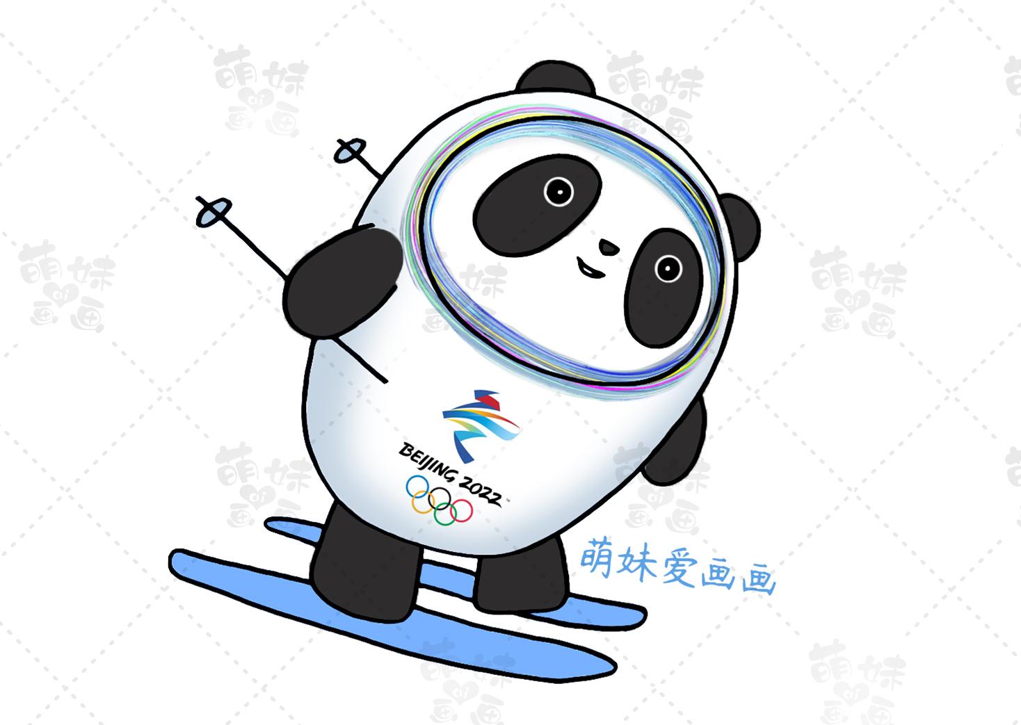 花样滑冰简笔画六,短道速滑简笔画七,单板滑雪简笔画儿童2022北京冬奥
