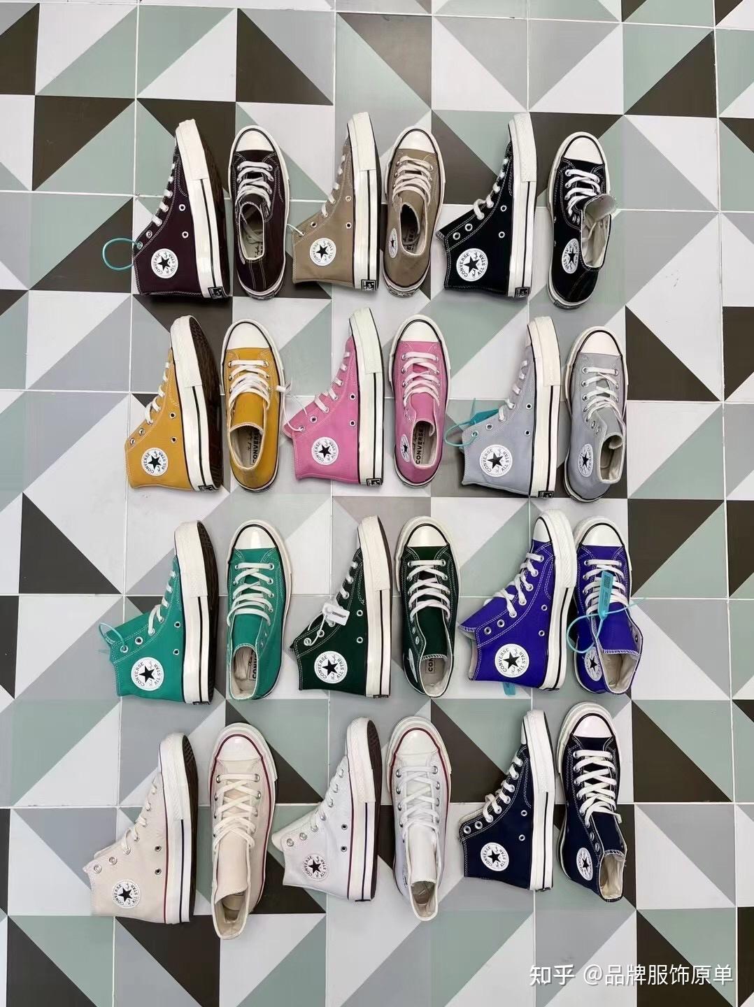 大家对匡威的喜爱有多深呢1970s的新配色简直大爱了