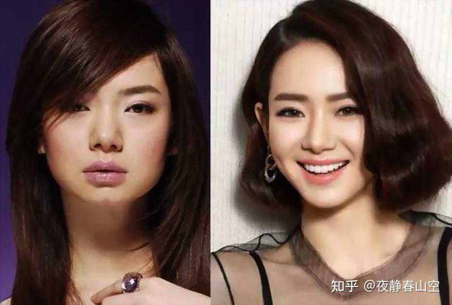 自查后,如果发现上庭短于中庭和下庭的话,我们就可以手动调整一下.