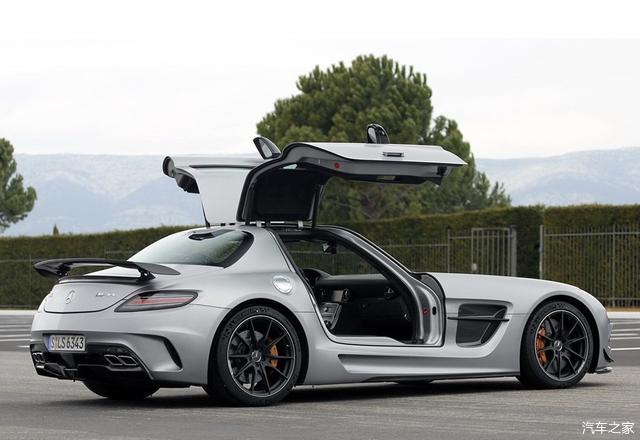 鸥翼门的绝唱奔驰slsamg