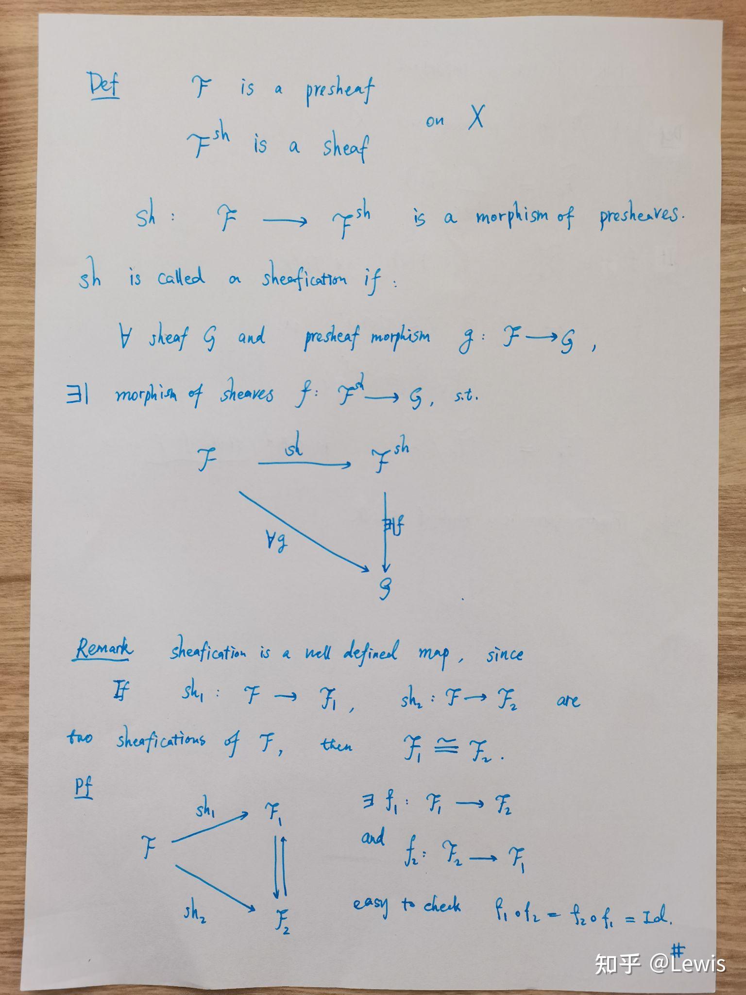 层和上同调，简单概念 知乎
