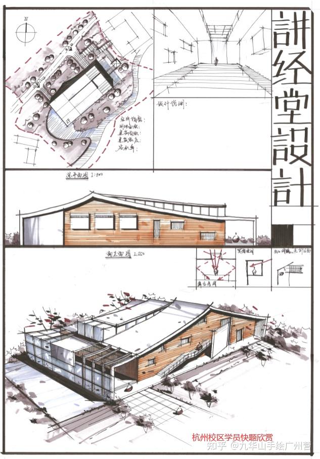 【建筑学考研】华南理工大学建筑真题独家系统解析+状元示范快题! - 知乎