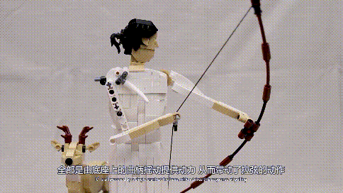 可以发射弓箭的超酷乐高moc作品 希腊狩猎女神阿尔忒弥斯 知乎