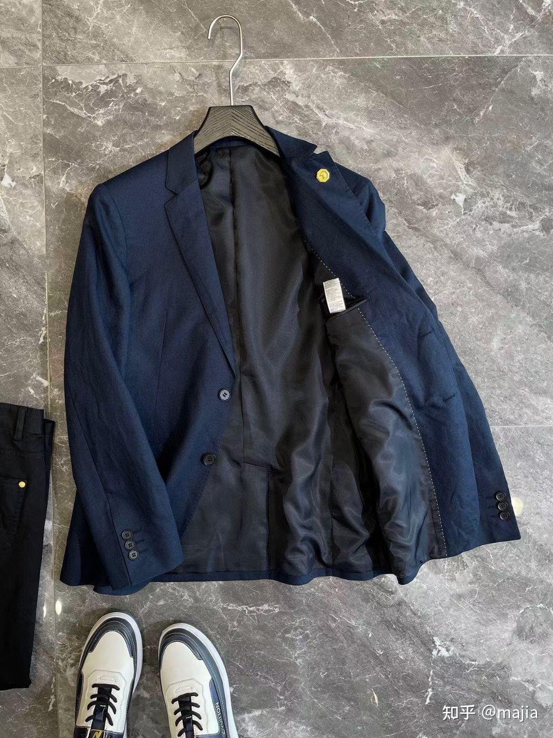 史蒂芬棉麻休闲西装男装