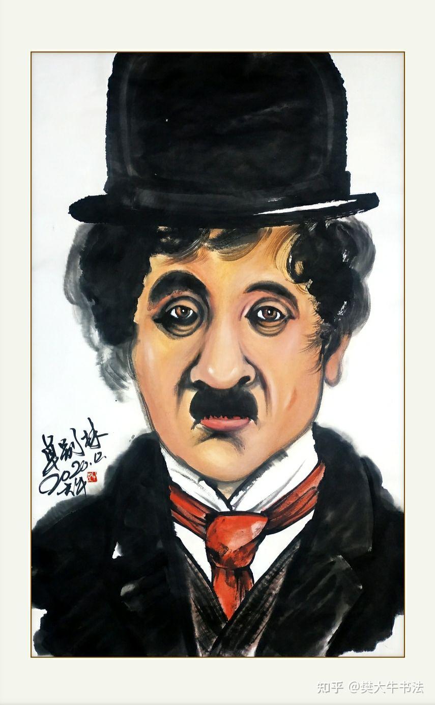 卓别林画像 - 知乎