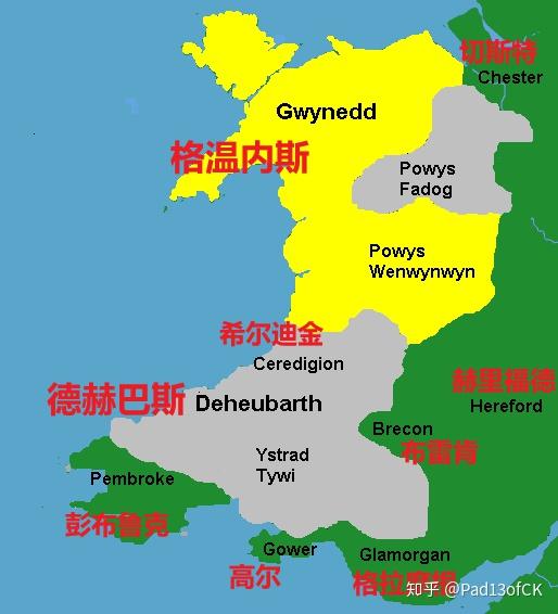 前一章中我们提到,格温内斯国王勒韦林又一次联合了威尔士的不列颠人