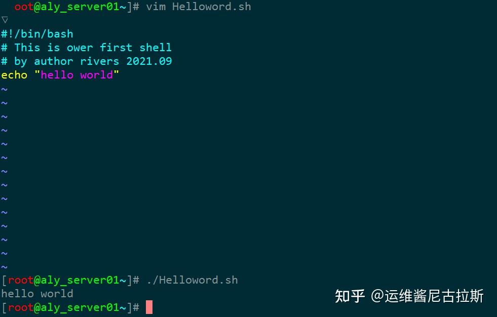 linux shell脚本,入门到实战详解(一) - 知乎