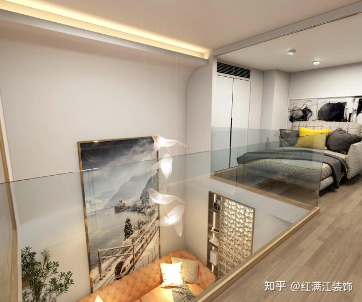 现代简约loft公寓设计,高级又文艺,彰显独特魅力! - 知乎