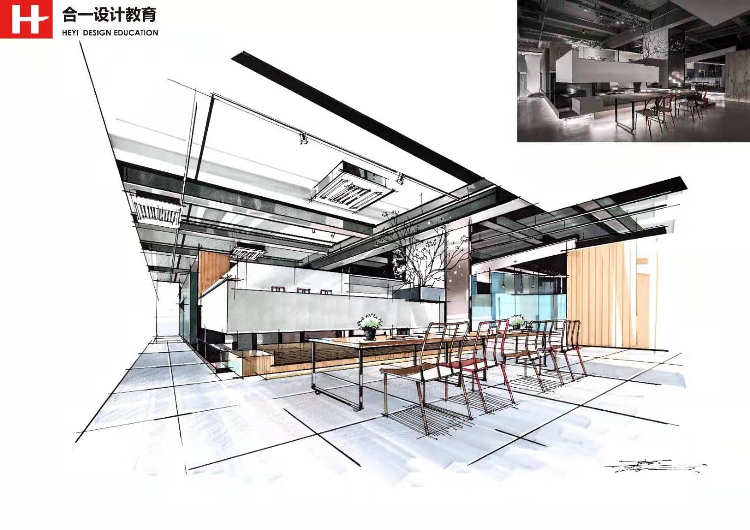 四方手绘案例解析:宁波帮博物馆,这样设计才大气