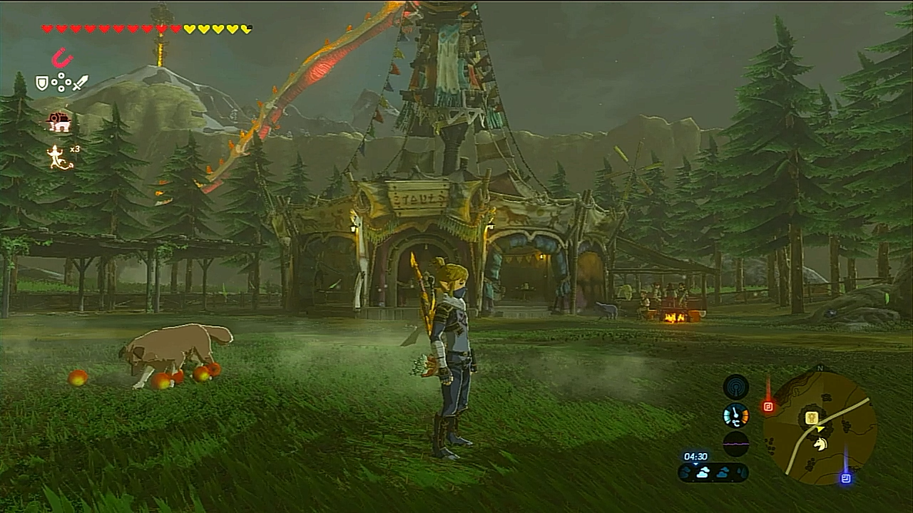 大可爱的游戏记录塞尔达传说旷野之息p89玛丽塔驿站的狗子们