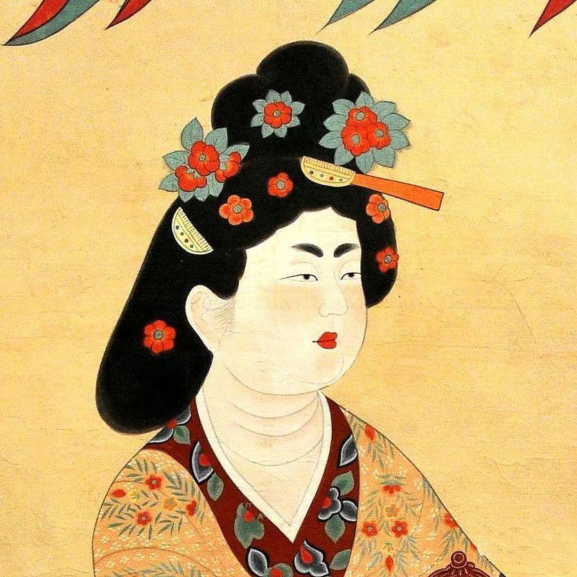 神游千年，大美敦煌】盛唐-130窟-供养人像：都督夫人太原王氏