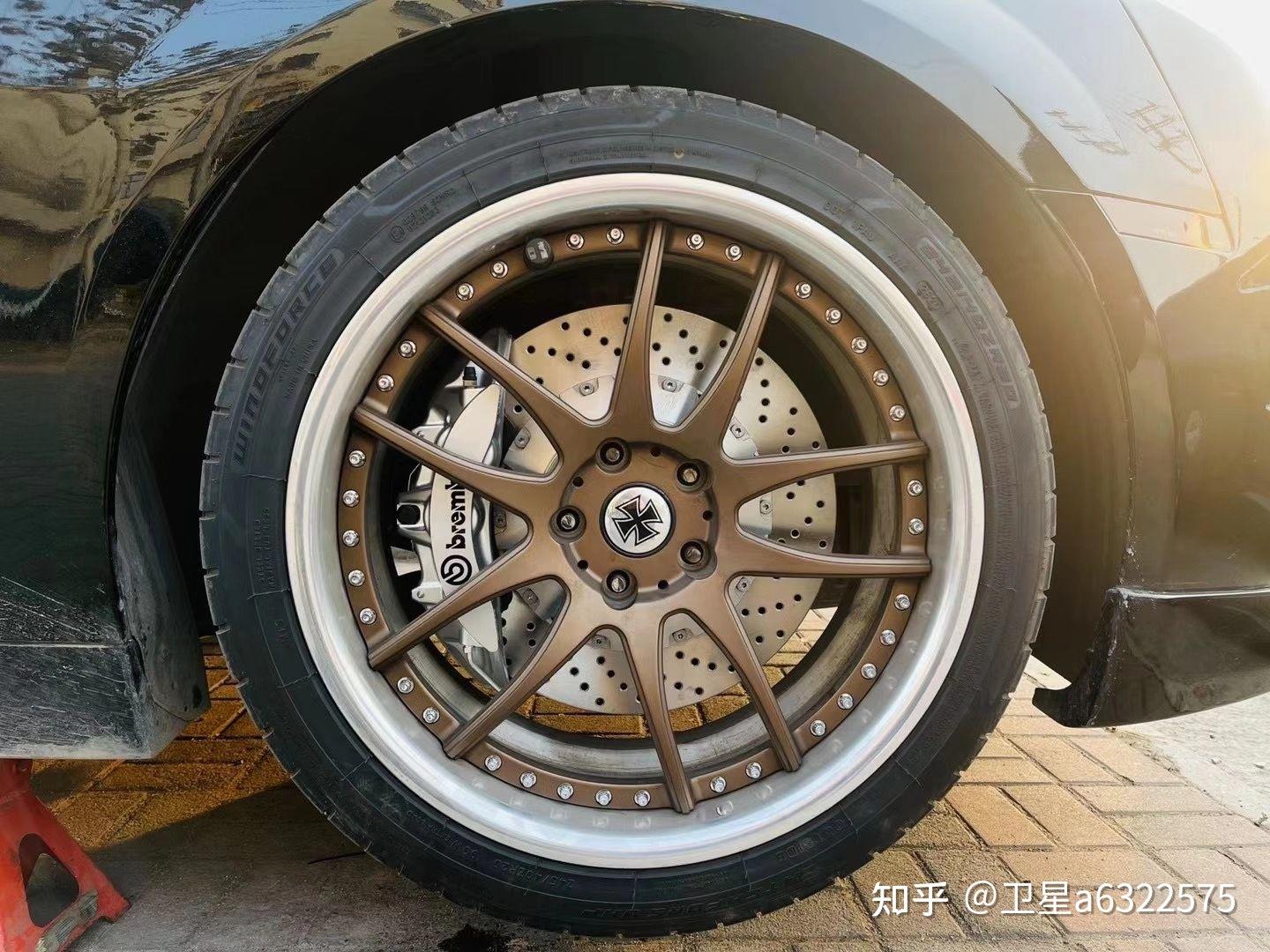 雪佛兰科迈罗刹车改装brembo大六卡钳饱满帅气制动撩妹