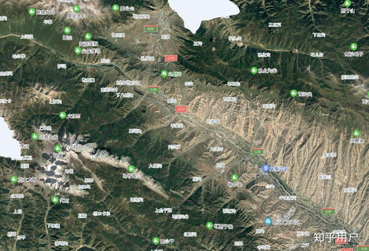 如何寻找甘肃省天祝县地形图