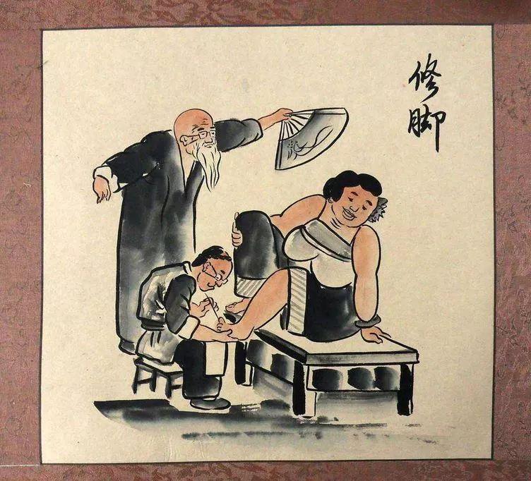 扬州特色技艺中的一朵奇葩被誉为肉上雕花修脚