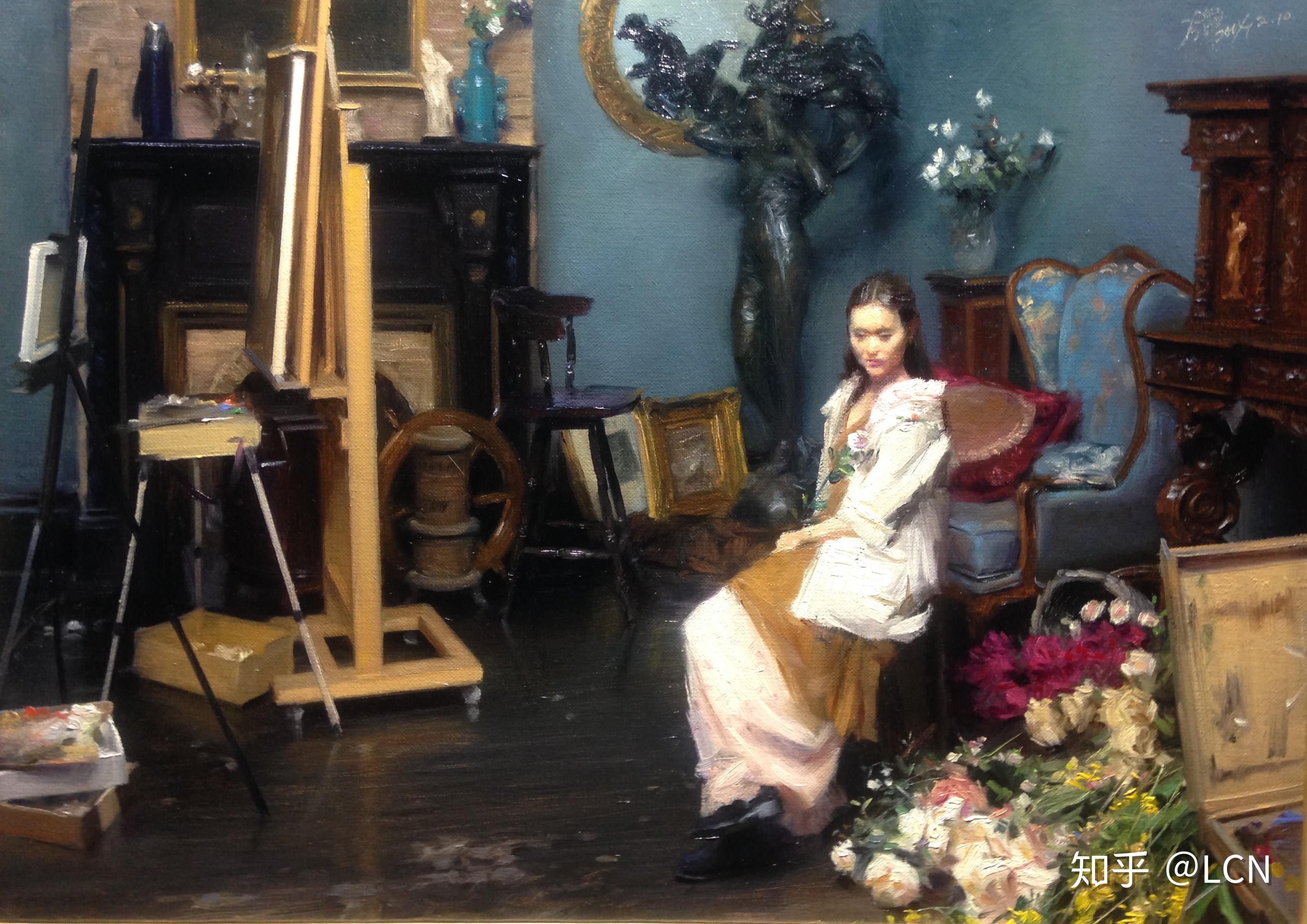 解析冷军老师的绘画技法