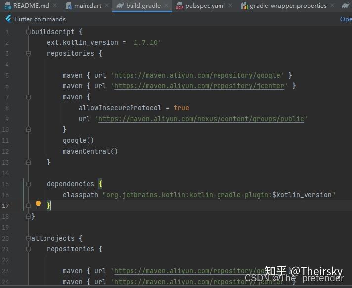 Androidstudio flutter running gradle assembledebug 2023 12