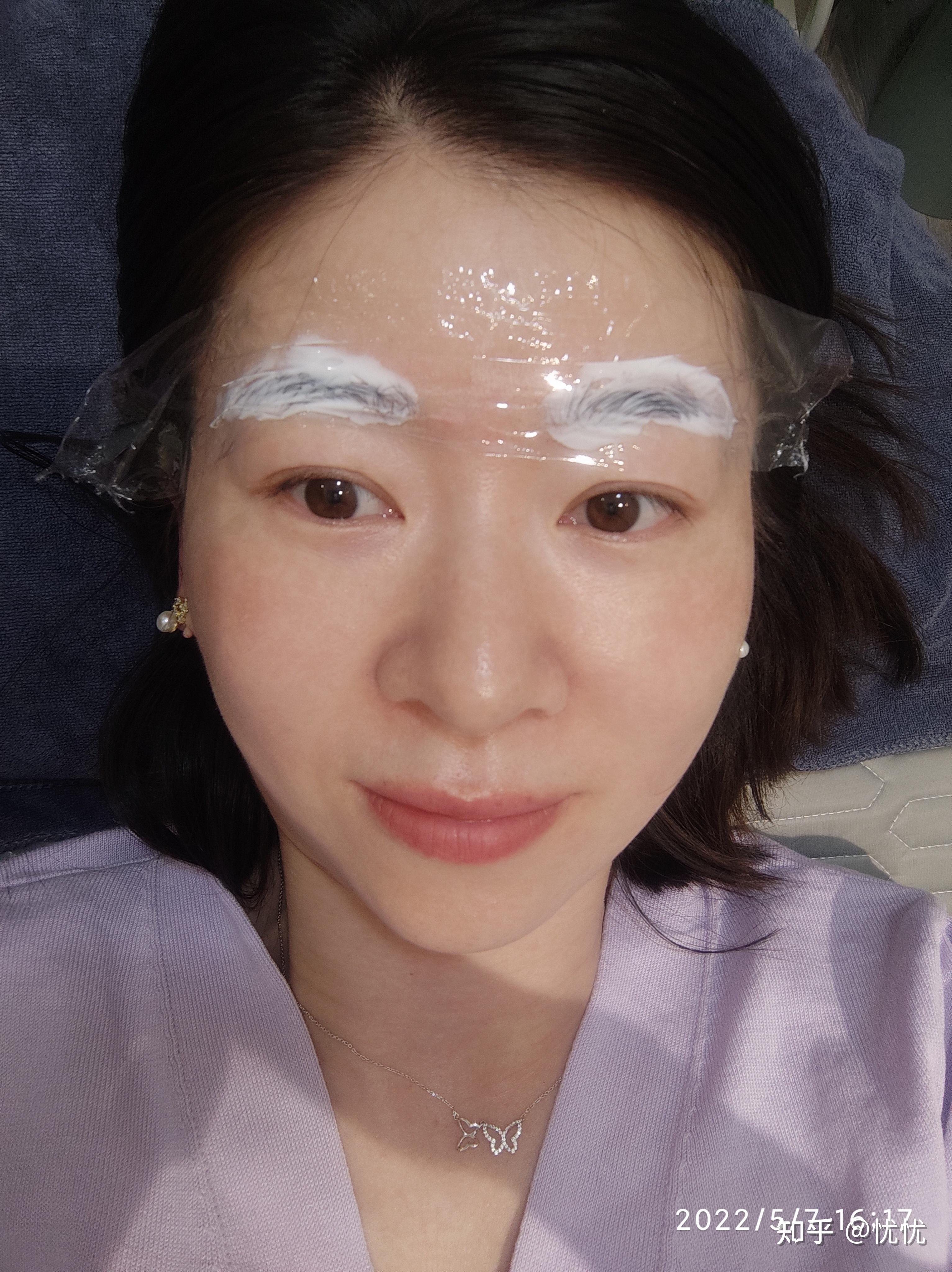 返红后再次纹眉 - 知乎