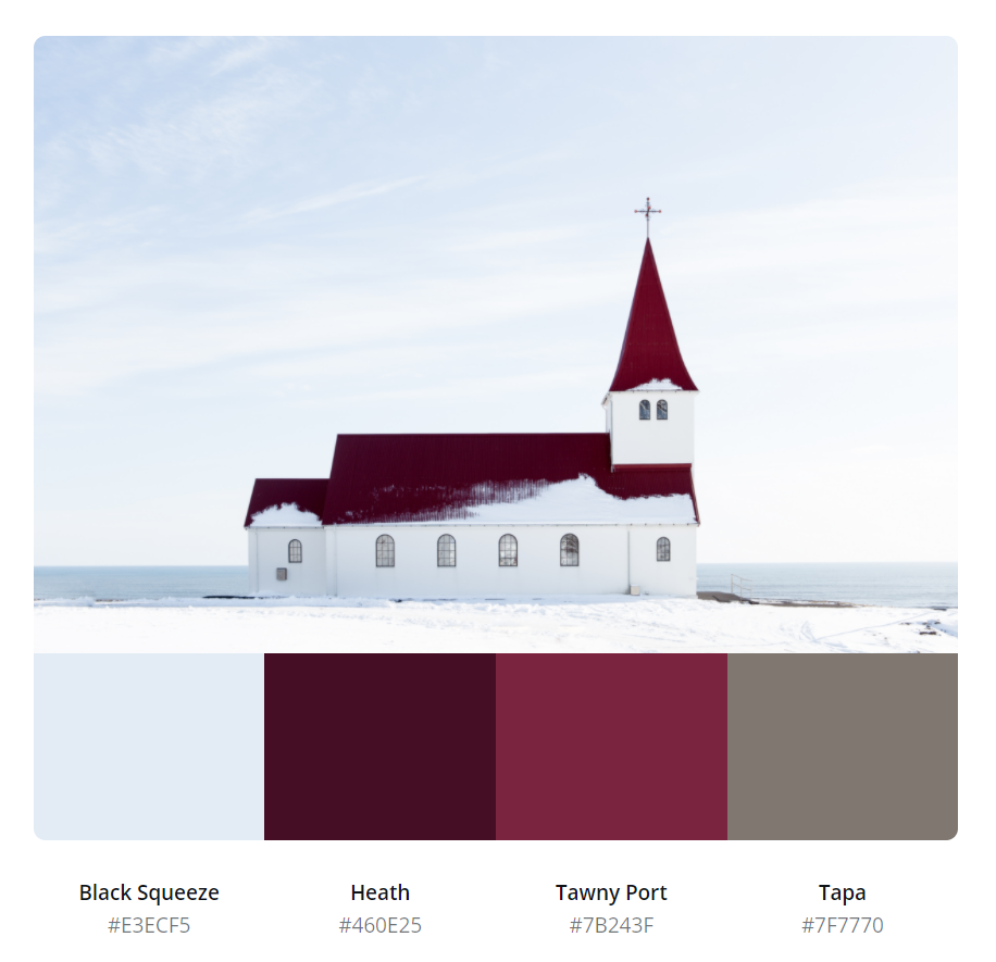 有哪些好看的冬天配色?领取50张绝美色卡