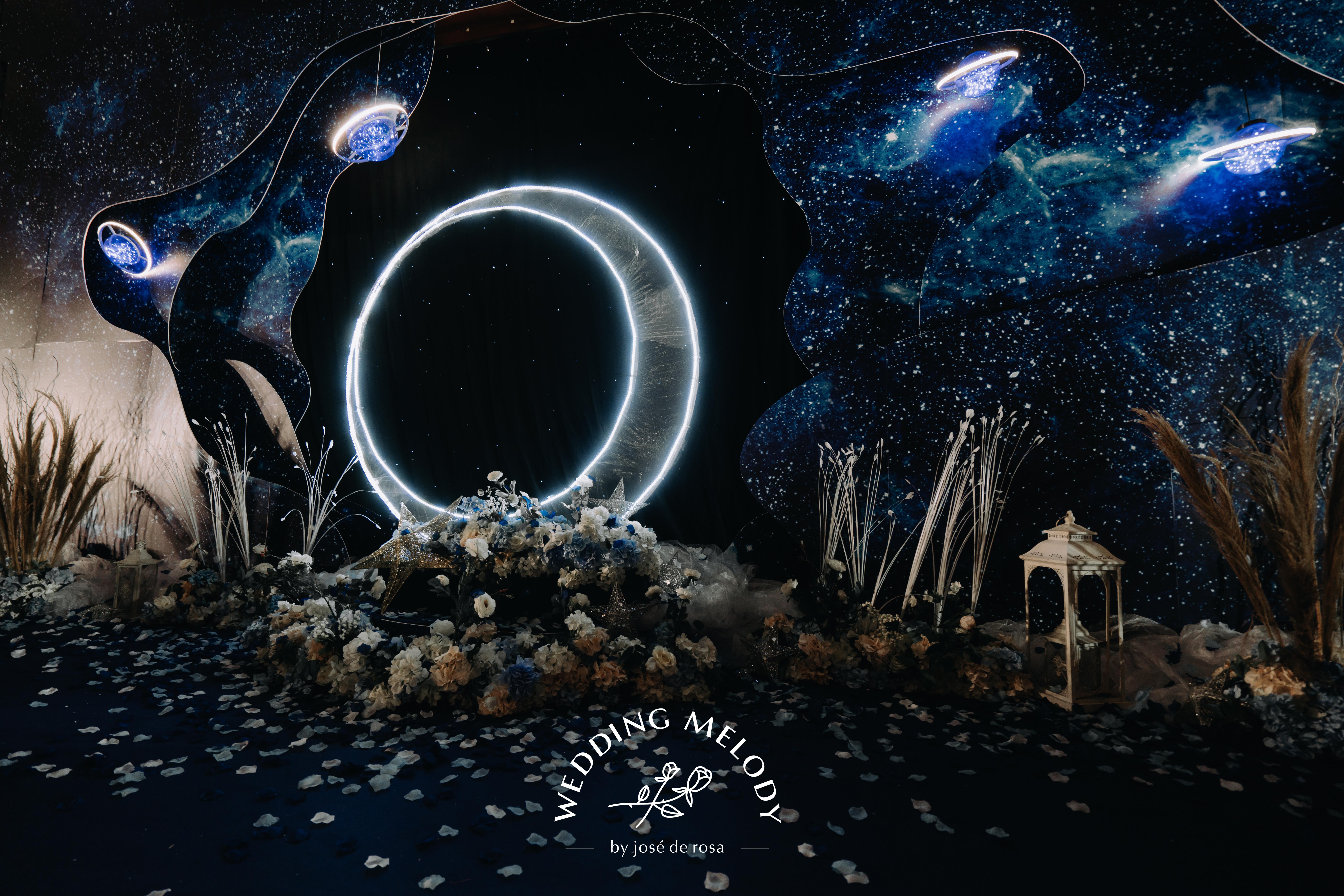 一起去看星空感受星空婚礼的魅力